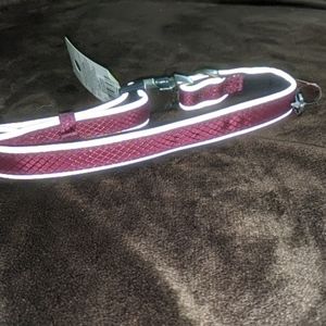 NWT Kong Reflective Dog Collar Pink Magenta M Padded